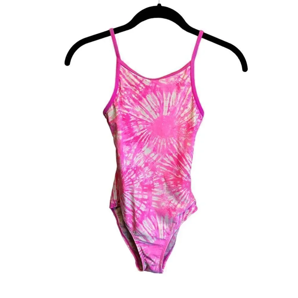 5 for $25🔥Girls XS Pink Tie Dye One Piece Swimsuit‎